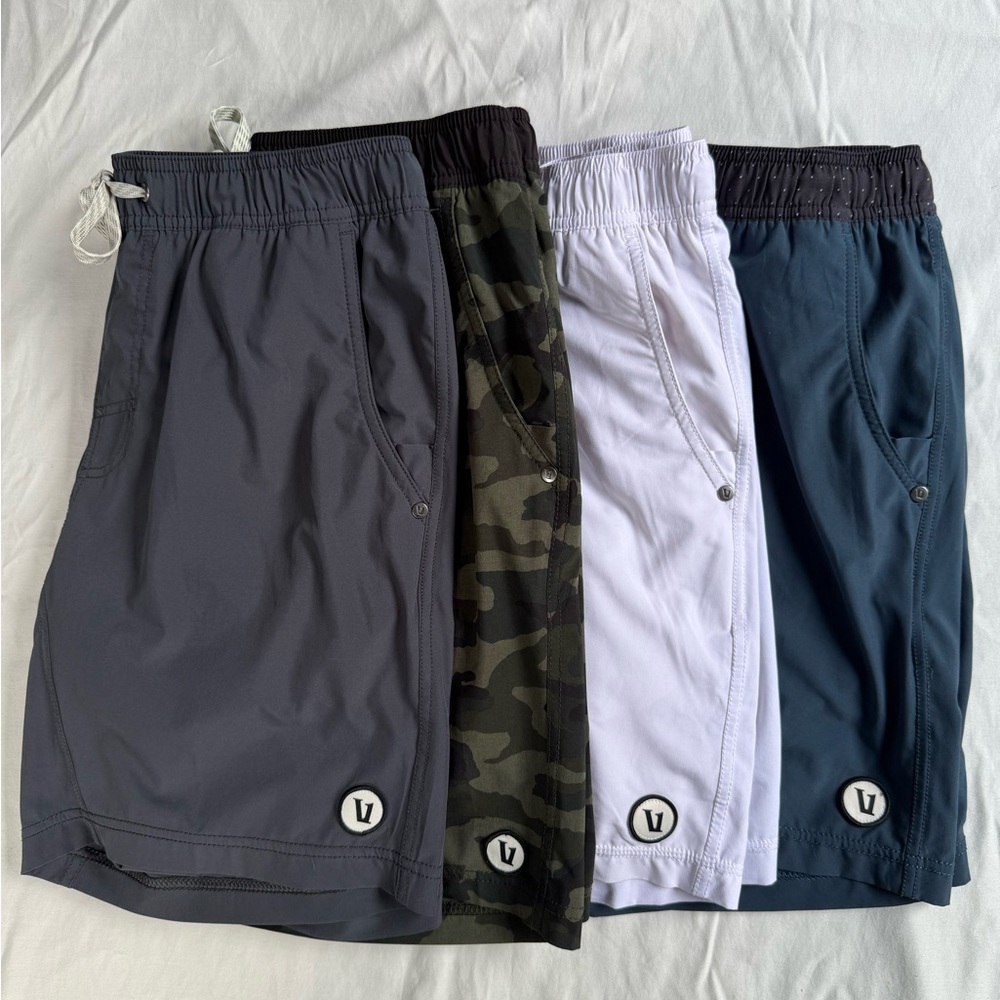 Collection of 4 Vuori Men's Kore Shorts